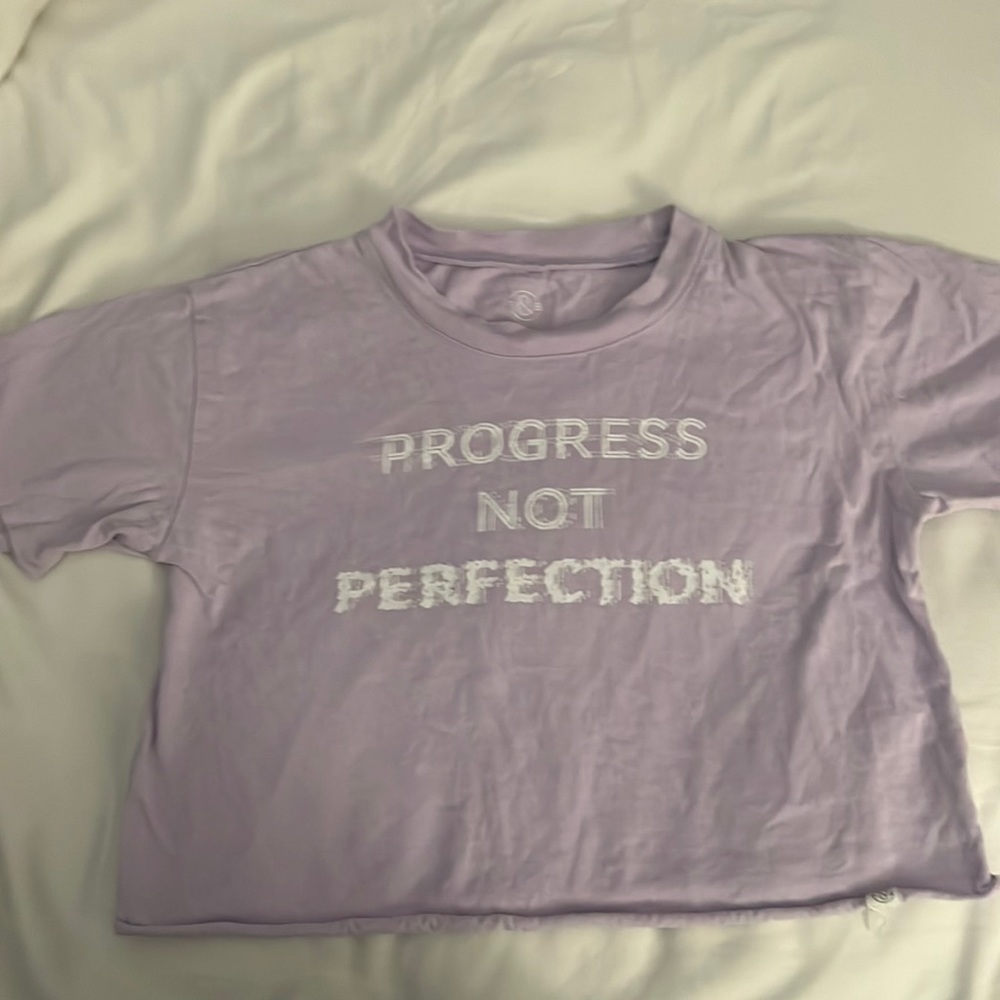 T&B crop shirt for girls youth M (8-10)